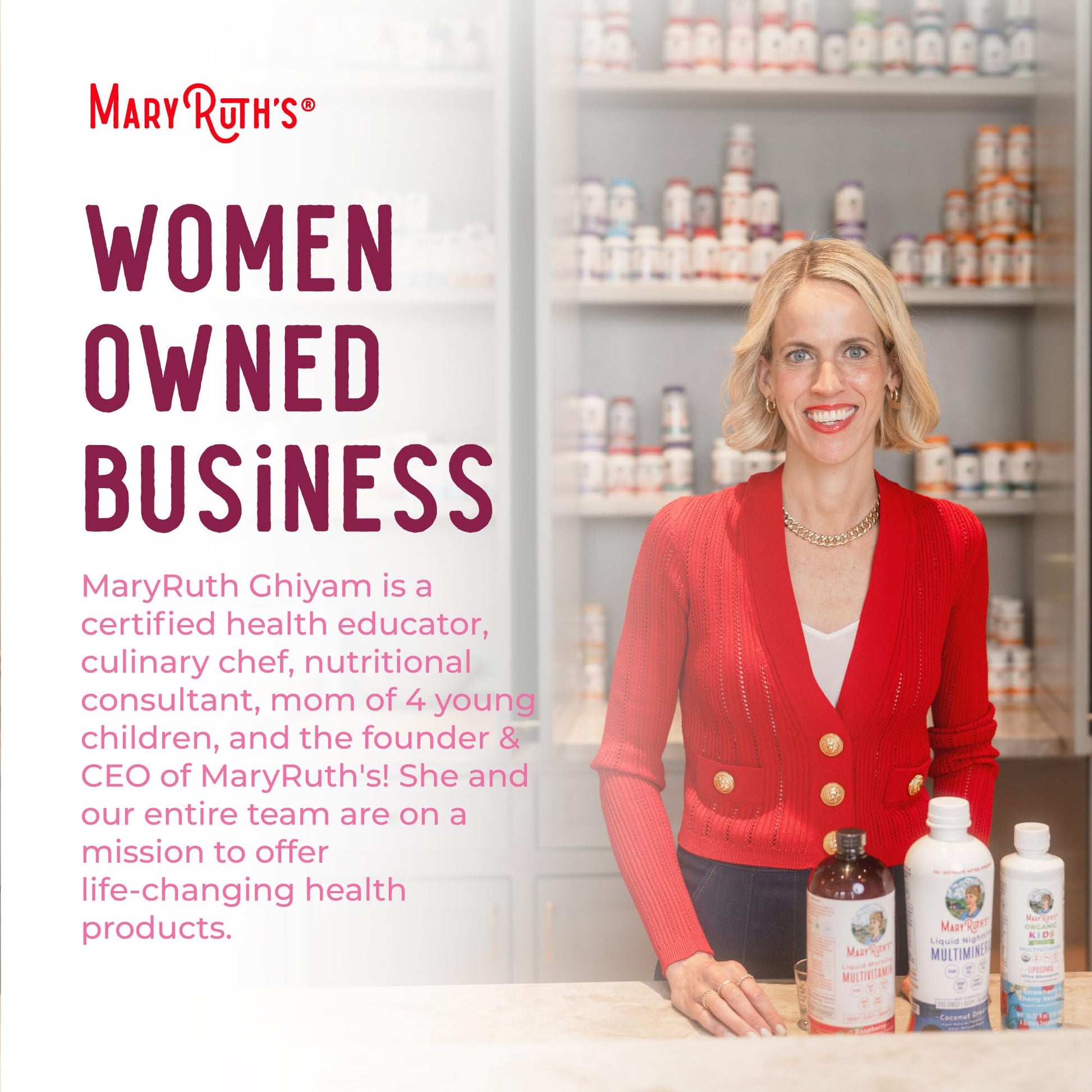 MaryRuth Organics Probiotic Beauty Capsules | Vegan Collagen Support | Anti Aging | Gut Health | Hair Skin and Nails Vitamins | Skin Care - Maple Wellness Supplements