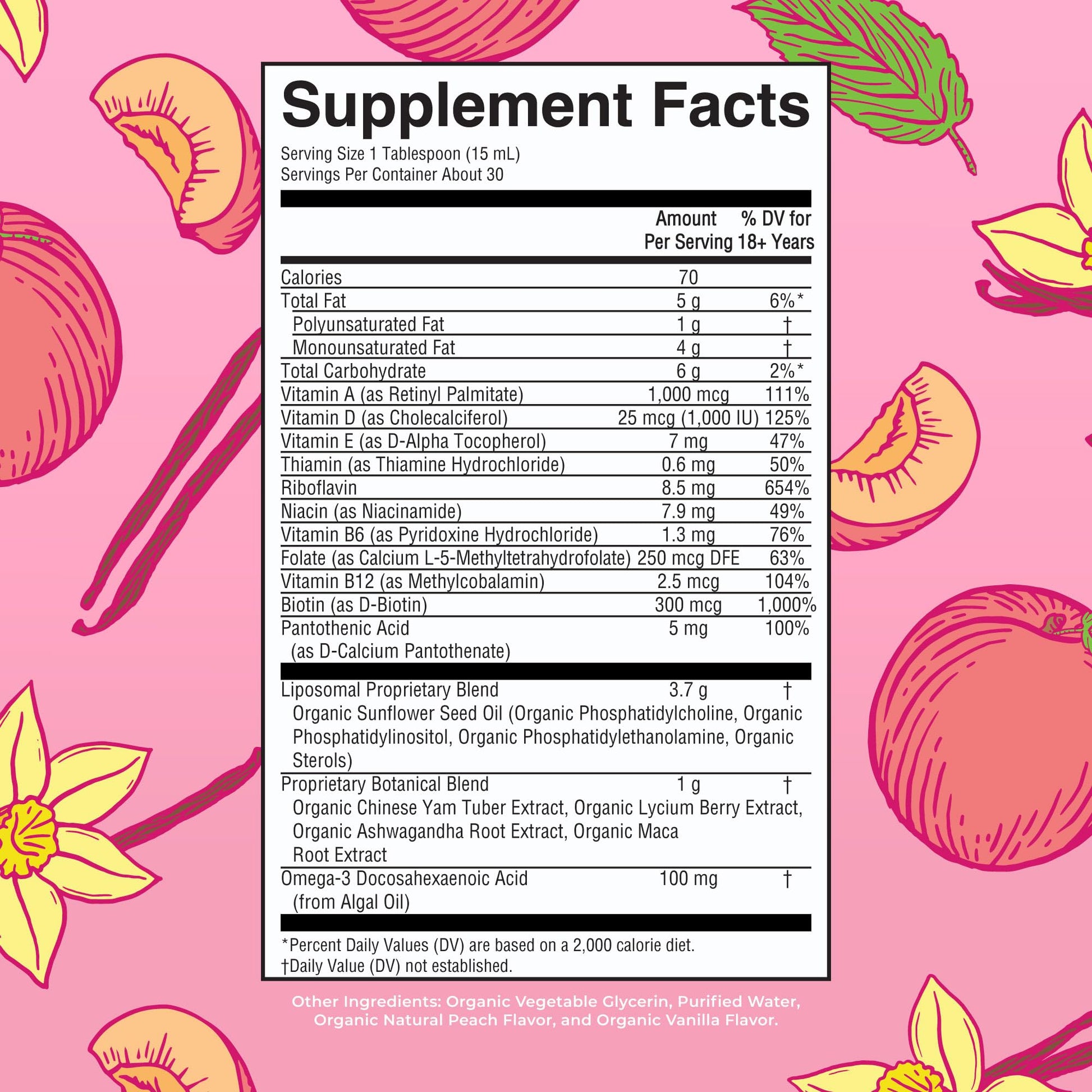 MaryRuth Organics USDA Organic Multivitamin for Women, Sugar Free Womens Multivitamin, Liquid Vitamins for Women, Immune Support Supplement, Ashwagandha, Methylfolate, Vegan, Non-GMO, 15.22 Fl Oz - Maple Wellness Supplements