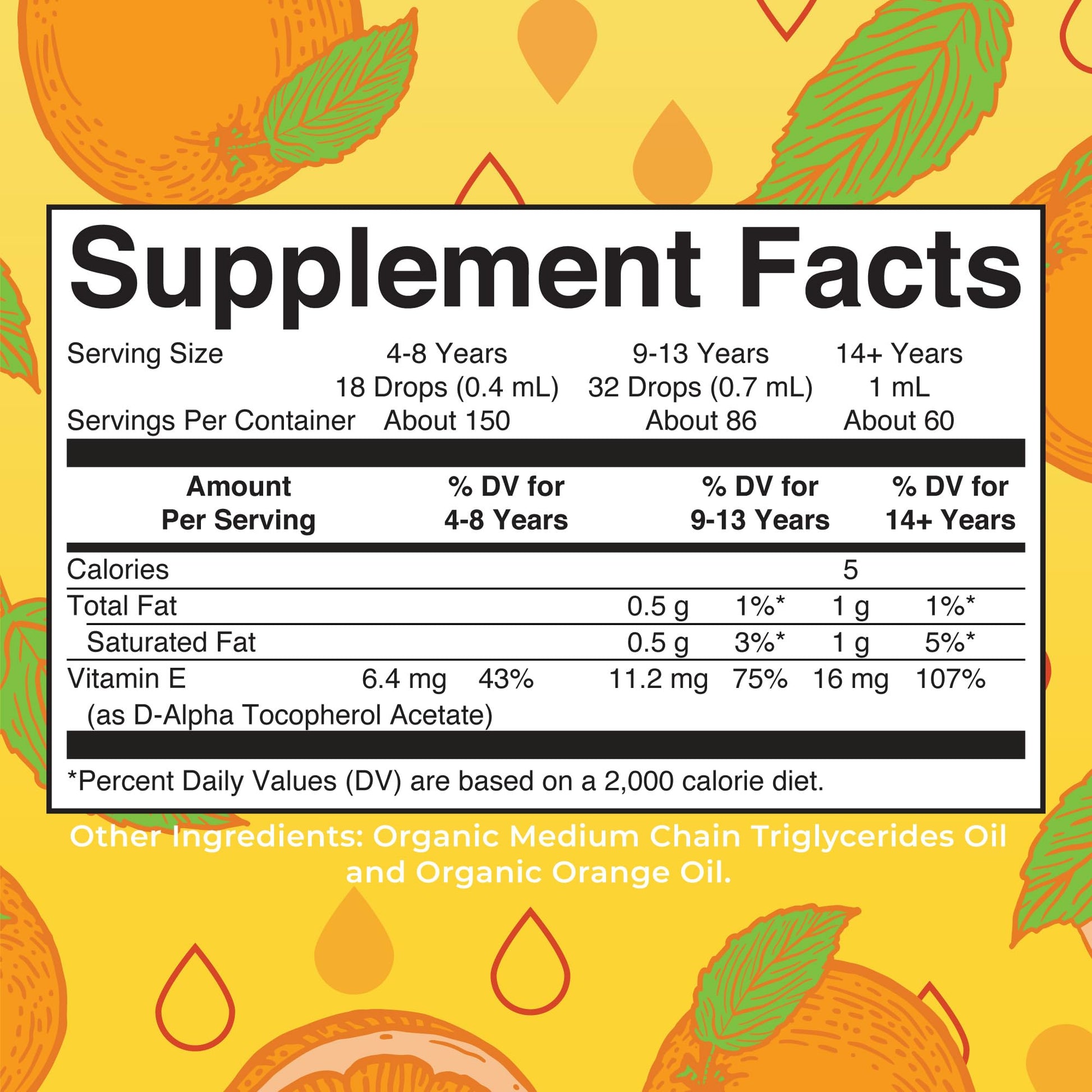 MaryRuth Organics USDA Vitamin E Liquid Drops 2 Month Supply | Bone and Joint Health | Cognitive Health for Adults and Kids | Sugar Free, Vegan, Non-GMO, Gluten Free | 2 Ounces - Maple Wellness Supplements