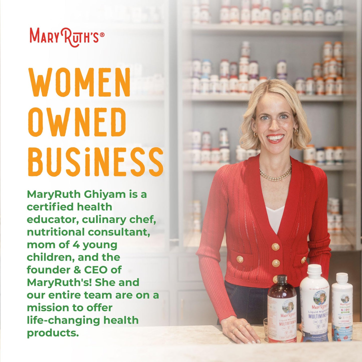 MaryRuth Organics USDA Vitamin E Liquid Drops 2 Month Supply | Bone and Joint Health | Cognitive Health for Adults and Kids | Sugar Free, Vegan, Non-GMO, Gluten Free | 2 Ounces - Maple Wellness Supplements