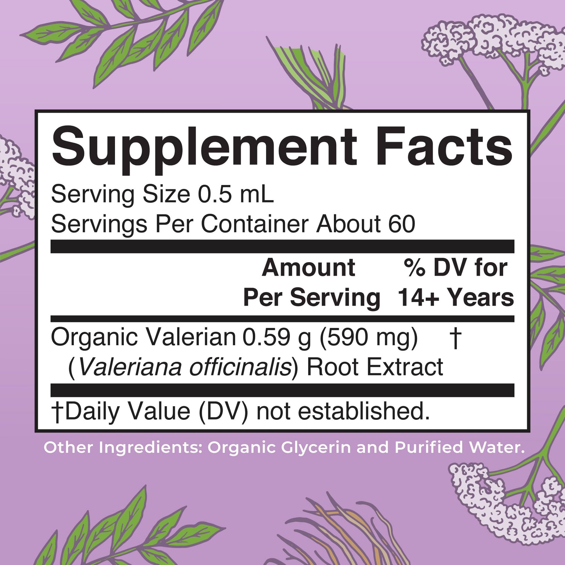 MaryRuth Organics Valerian Root Liquid Drops | 2 Month Supply | Sugar Free | USDA Organic Valerian Root Drops | Support Sleep | Calm and Stress Relief | Vegan | Non-GMO | Gluten Free | 60 Servings - Maple Wellness Supplements