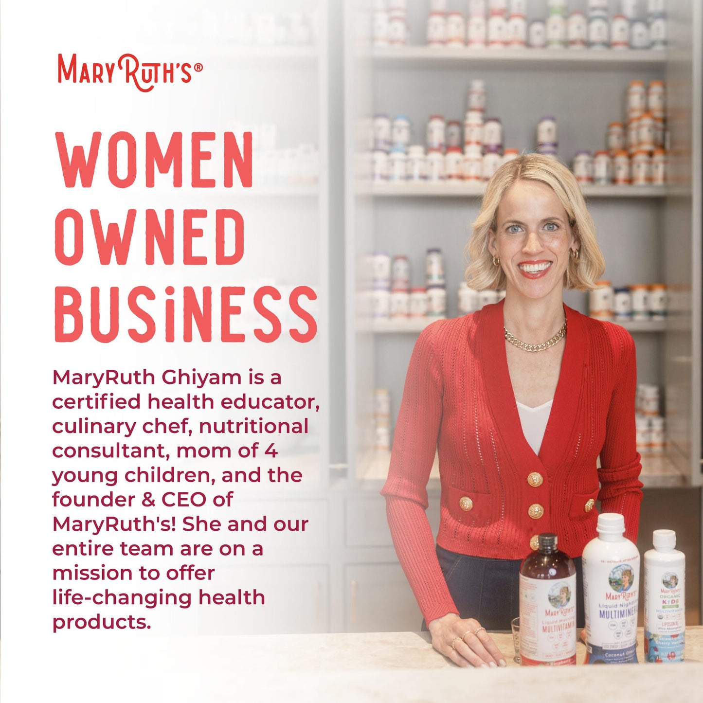 MaryRuth Organics Vitamin B12 Liquid Spray | Vegan, Non-GMO, Gluten-Free | USDA Organic Supplement | Energy & Nervous System Support | B12 Vitamins for Women & Men | 720 mcg | 1 Fl Oz - Maple Wellness Supplements