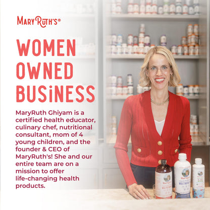 MaryRuth Organics Vitamin B12 Liquid Spray | Vegan, Non-GMO, Gluten-Free | USDA Organic Supplement | Energy & Nervous System Support | B12 Vitamins for Women & Men | 720 mcg | 1 Fl Oz - Maple Wellness Supplements