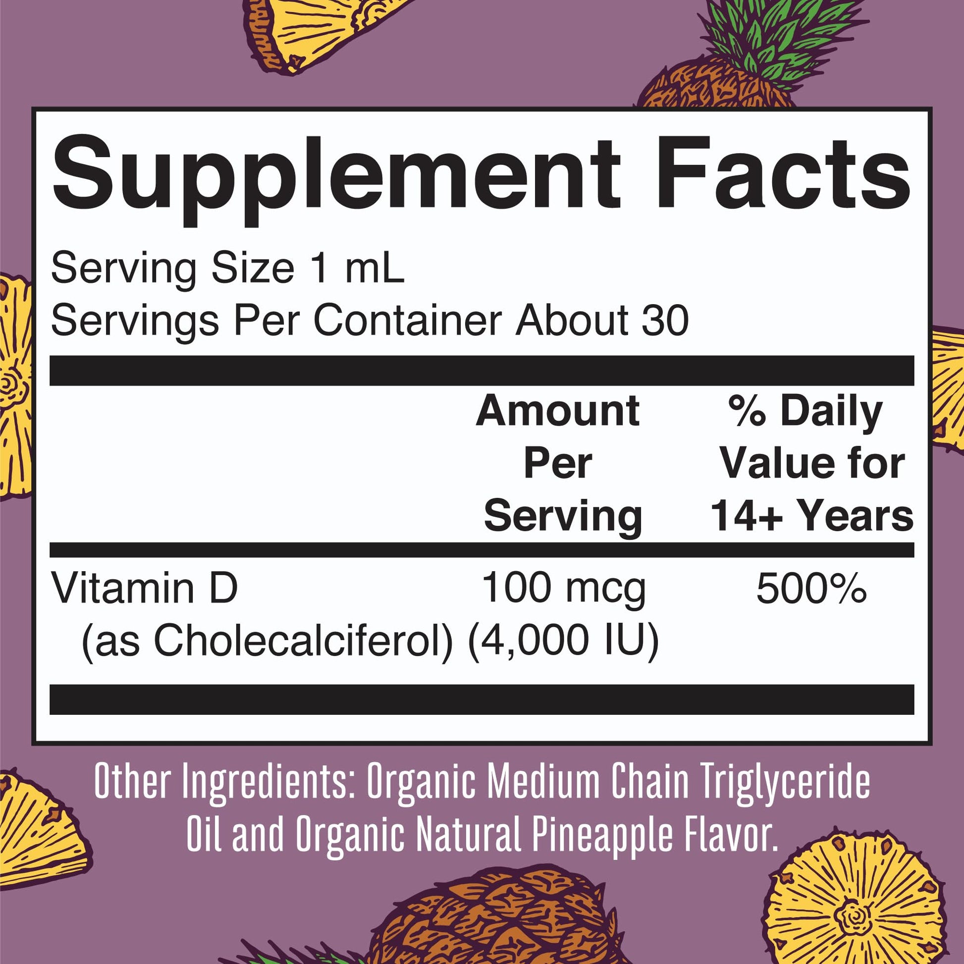 MaryRuth Organics Vitamin D3 Liquid Drops | Megadose 4000 IU | USDA Organic Liquid Vitamin D Spray for Adults & Kids | Immune Support & Bone Health | Vegan | Gluten Free | Non-GMO | 30 Servings - Maple Wellness Supplements