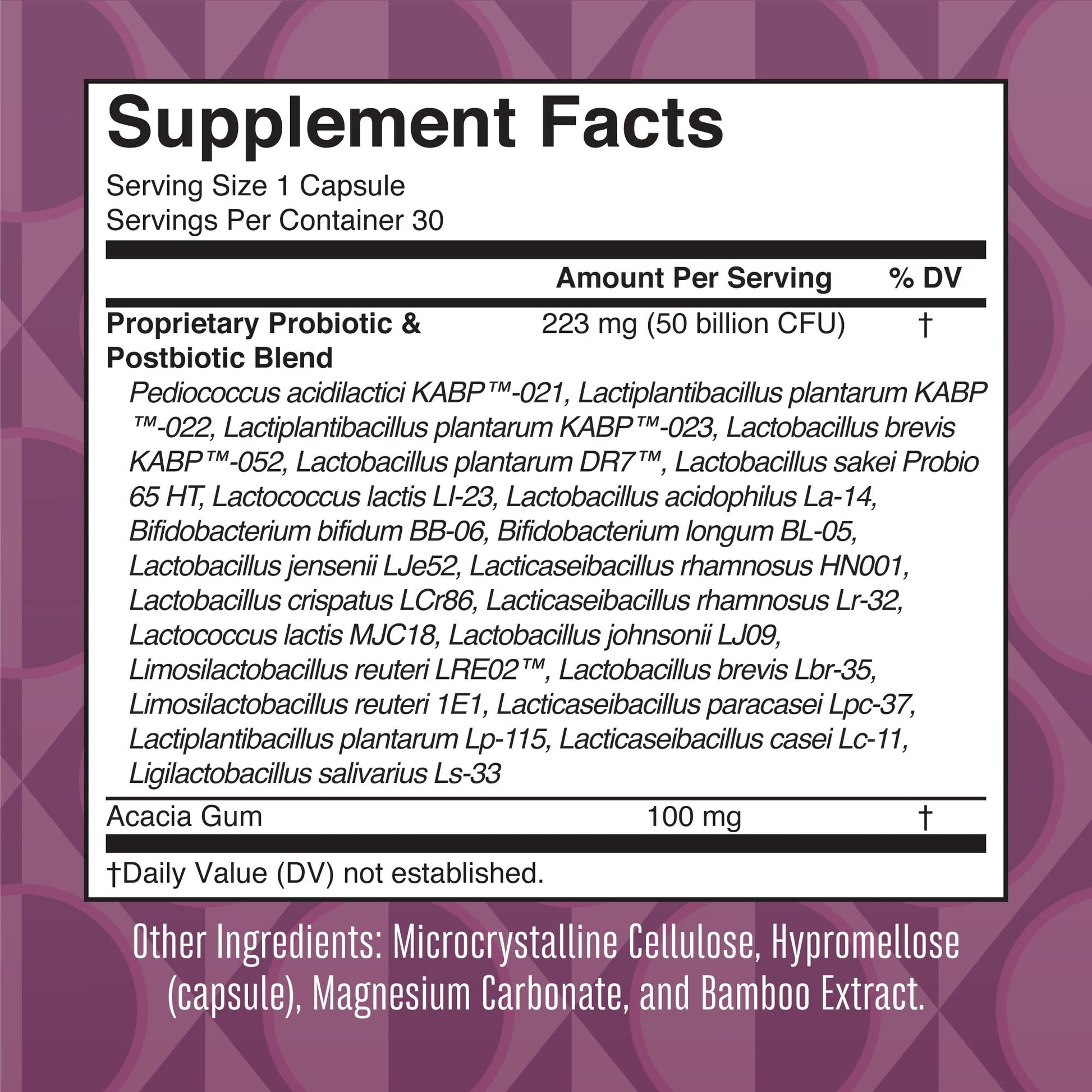 MaryRuth's 3-in-1 Daily Health 40+ Probiotics for Women | Hormonal & Menopause Support Supplement for Women | Gut Health Capsules | 50 Billion CFU | Allergen Free | 30 Ct - Maple Wellness Supplements
