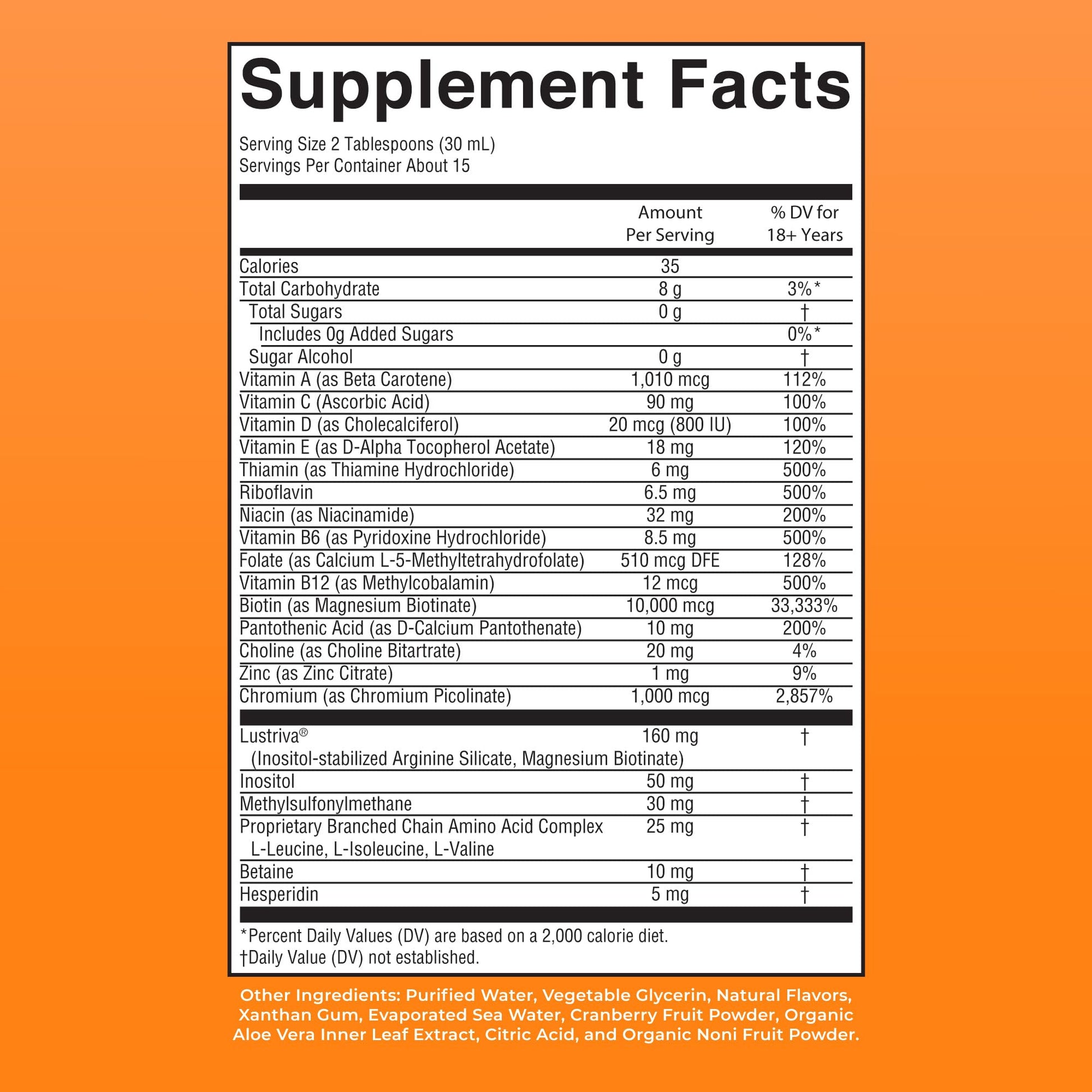 MARYRUTH'S Liquid Multivitamin+Hair Growth | Biotin 10000mcg | Lustriva Hair Growth Supplement | Clinically Tested in Women for Thicker Hair&Facial Wrinkle - Maple Wellness Supplements
