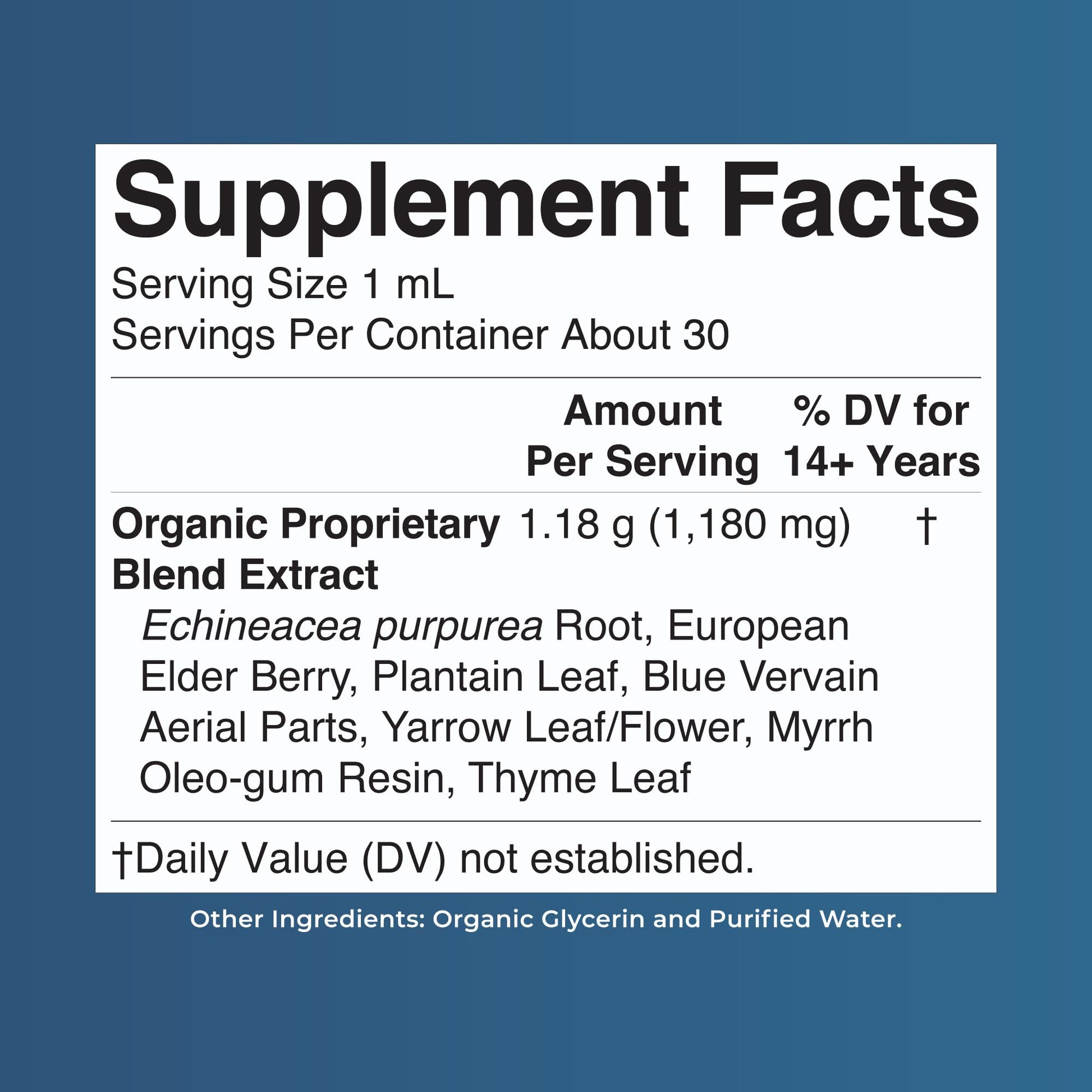 MARYRUTH'S Lymphatic Support Liquid Drops USDA Organic | Herbal Blend with Echinacea & Elderberry | Blue Vervain - Maple Wellness Supplements