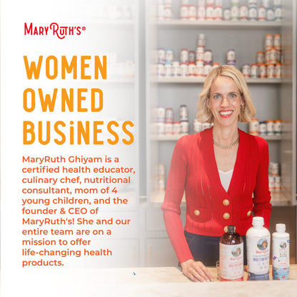 MaryRuth's Megadose Liquid Vitamin C Liposomal | 500 mg Per Serving | Ultra Absorption | Immunity | Antioxidant Support | Collagen Formation | Vegan | Gluten Free | Sugar Free | 7.6 Oz | 30 Servings - Maple Wellness Supplements