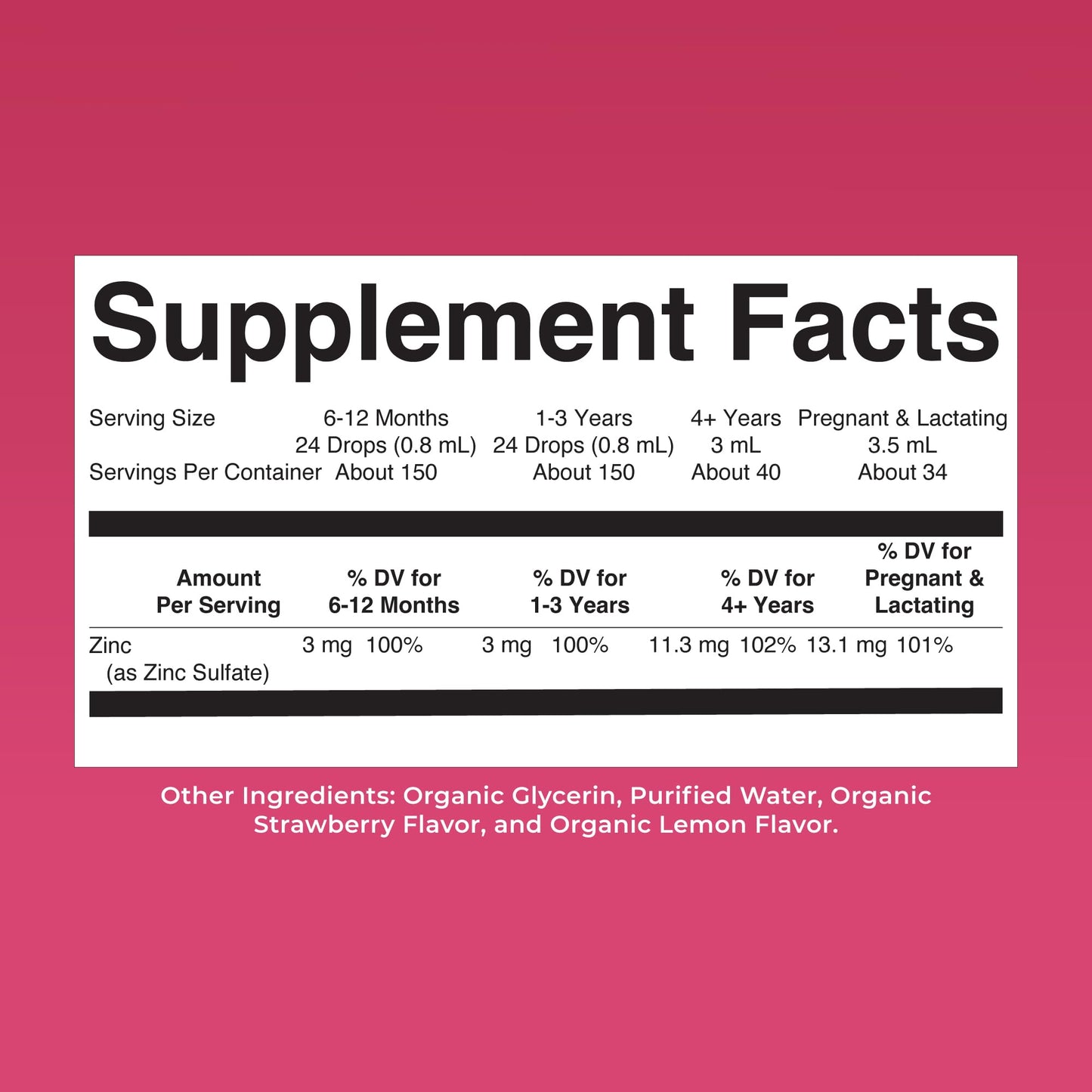 MaryRuth's Organic Liquid Zinc Supplement for Kids & Adults | Immune Support | Skin Health | Antioxidant | Cellular Metabolism | Zinc Sulfate | Vegan | Non-GMO | Sugar Free | Gluten Free | 4 oz - Maple Wellness Supplements