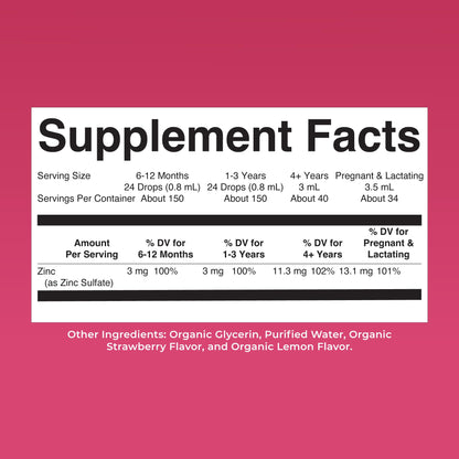 MaryRuth's Organic Liquid Zinc Supplement for Kids & Adults | Immune Support | Skin Health | Antioxidant | Cellular Metabolism | Zinc Sulfate | Vegan | Non-GMO | Sugar Free | Gluten Free | 4 oz - Maple Wellness Supplements