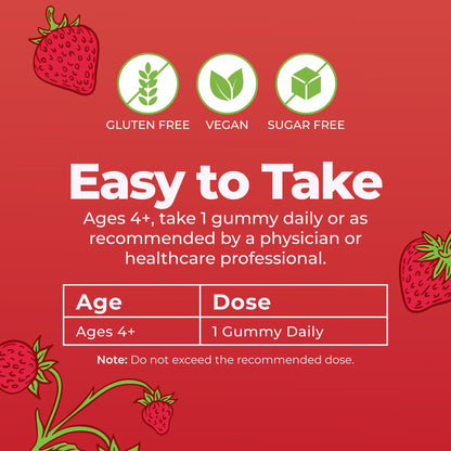 MARYRUTH'S Organic Vitamin D3 + B12 Gummies for Ages 4+ | Bone Health | Immune Support | Energy Metabolism | Cognitive Function | Vegan | Non-GMO - Maple Wellness Supplements