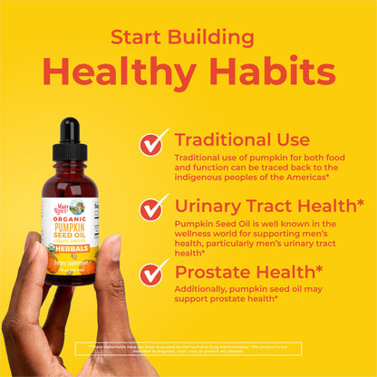 MARYRUTH'S Organics Pumpkin Seed Oil Cold Pressed | 2 Month Supply | USDA Organic Pumpkin Seed Liquid Drops for Men and Women | Urinary Health in Men - Maple Wellness Supplements