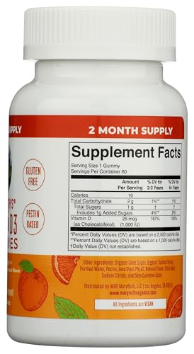 MARYRUTHS Vitamin D3 Orange - Maple Wellness Supplements