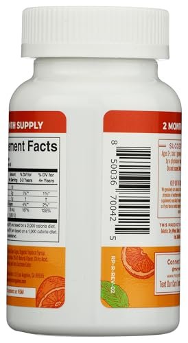 MARYRUTHS Vitamin D3 Orange - Maple Wellness Supplements