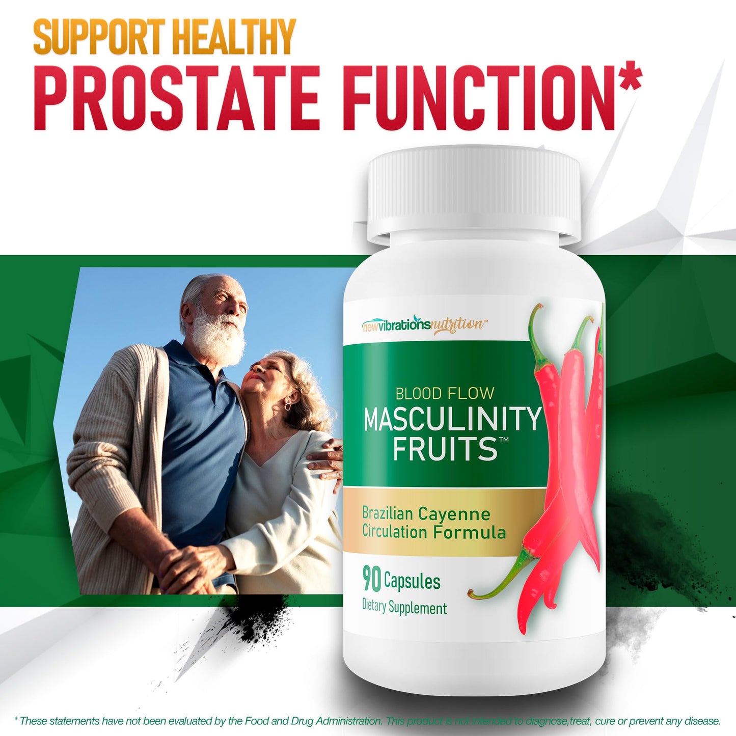 Masculinity Fruits for Bloodflow - Our Best Brazilian Blood Circulation Supplements for Men - Boost Blood Flow Circulation Supplement - Cayenne Pepper Pills Gingko Biloba Blood Flow Vitamins for Men - Maple Wellness Supplements