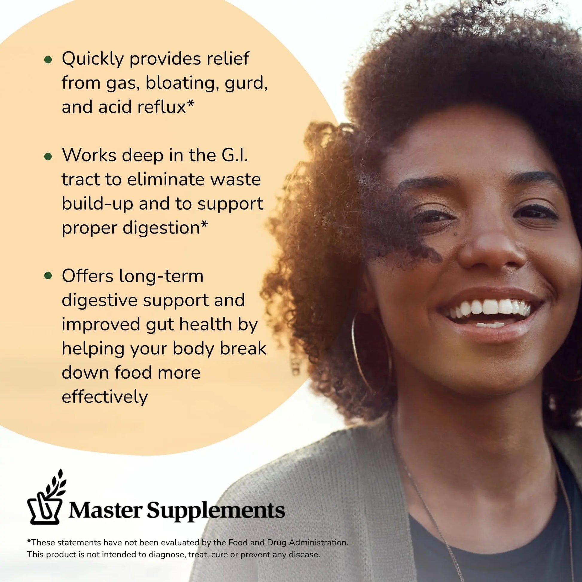 Master Supplements Enzalase - 50 Capsules, Pack of 3 - Probiotic Compatible Enzymes - Provides Digestive Boost + Gas & Bloating Relief - Gluten Free - 150 Total Servings - Maple Wellness Supplements