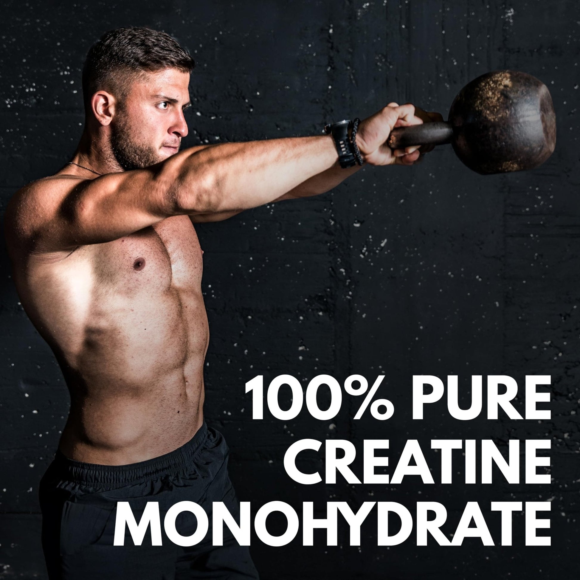 Max Muscle Ultra Pure Creatine Monohydrate Powder 5000 mg (5 Grams) | 3rd Party Purity Tested | 100% Micronized and Unflavored for Maximum Absorption | Keto Friendly | 8.8 Ounces | 50 Servings - Maple Wellness Supplements