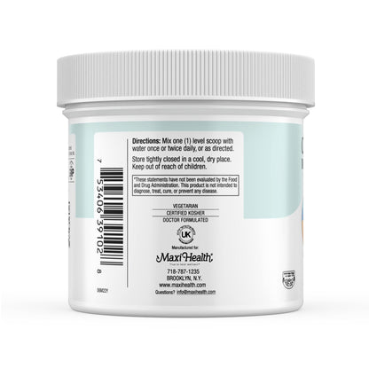 Maxi Health Creatine Monohydrate Powder – Pure Creatine Powder with L-Taurine & Ribose for Energy, Strength, & Muscle Gain – Vegan & Kosher – 30 Servings - Maple Wellness Supplements