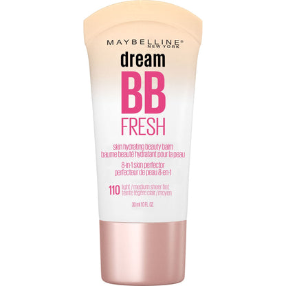 Maybelline Dream Fresh Skin Hydrating BB cream, 8-in-1 Skin Perfecting Beauty Balm with Broad Spectrum SPF 30 - Maple Wellness Supplements