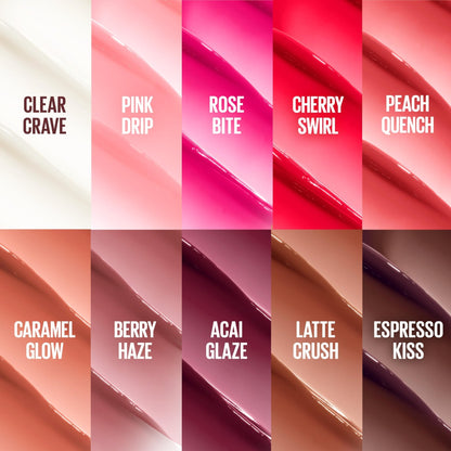 MAYBELLINE Lifter Glaze Oil Balm with Hyaluronic Acid and Hydrating Oil Blend, Lip Balm with 24HRs of Smooth, Moisturizing Shine, Pink Drip (Sheer Baby Pink) - Maple Wellness Supplements