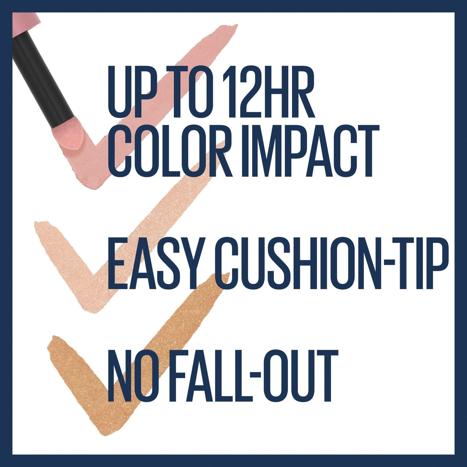 Maybelline New York Color Strike Eye Shadow Pen, Cream To Powder Finish, 30 Spark - Maple Wellness Supplements