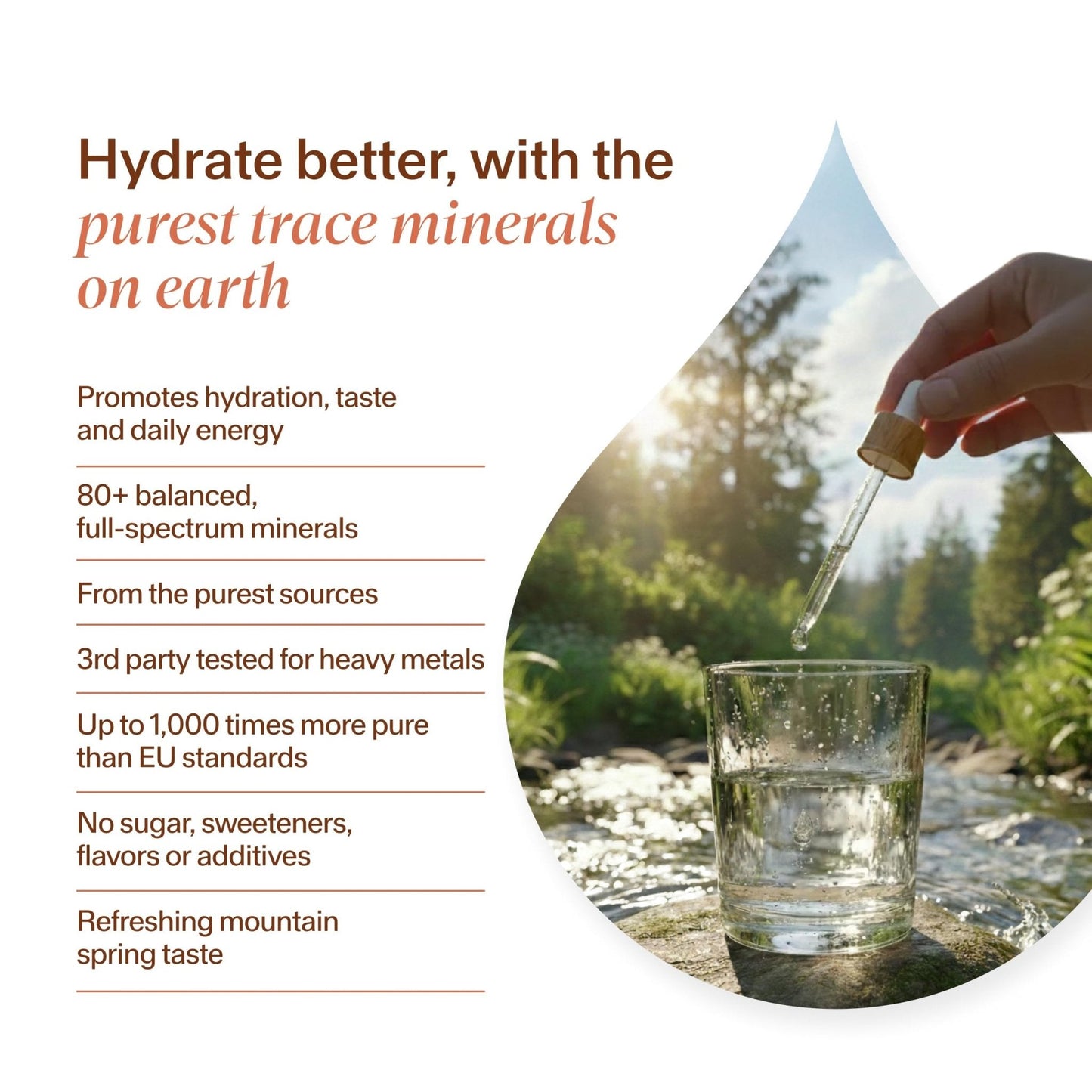MAYU Trace Mineral Drops - 1 Bottle - 80+ Full-Spectrum Ionic Minerals for Water - Great-Tasting Mineral Supplement for Hydration - Magnesium, Potassium & Zinc - No Additives - 30 Servings - Maple Wellness Supplements