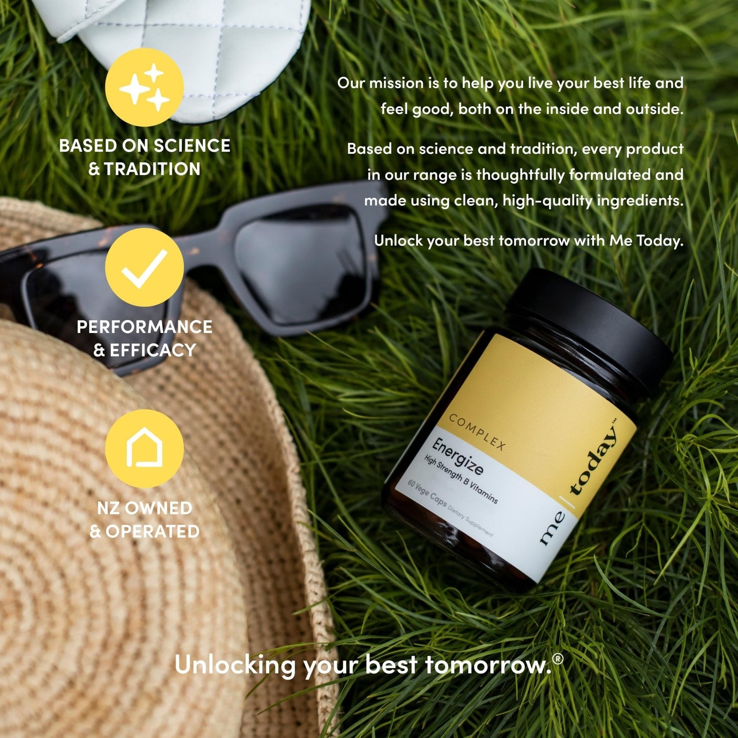 me today Energise Supplement Super B Vitamin B Complex for Men & Women - B6, B12 with Vitamin C, Zinc, Ashwagandha and Siberian Ginseng - Maple Wellness Supplements