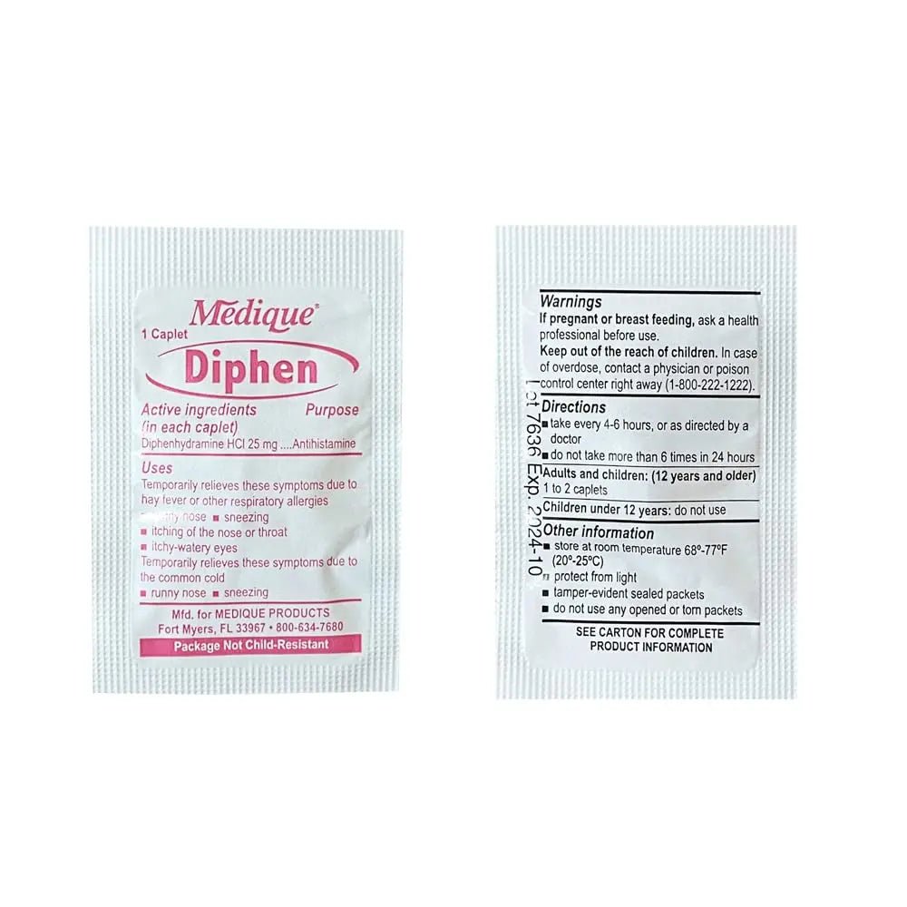MEDICATIONS Unit DOSE Pack by RESCUE ESSENTIALS - Maple Wellness Supplements