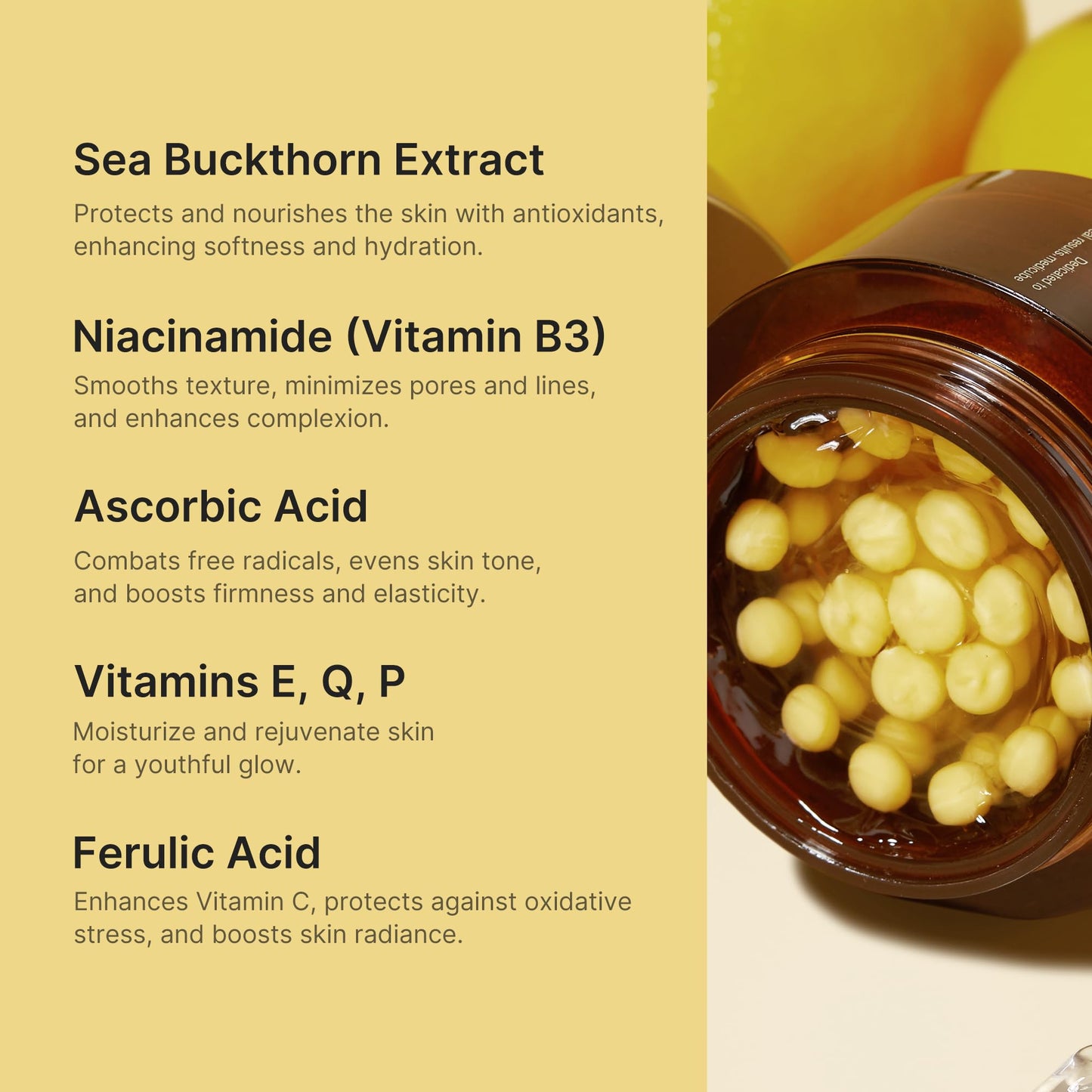 medicube Capsule Cream with Deep Vitamin C | Liposome Vitamin C Golden Capsule - Maple Wellness Supplements