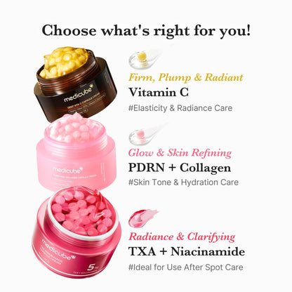 medicube Capsule Cream with Deep Vitamin C | Liposome Vitamin C Golden Capsule - Maple Wellness Supplements