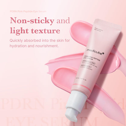 medicube Eye Serum with Salmon DNA PDRN & Pink Peptides | 99% Purity Retinol for Fine Lines - Maple Wellness Supplements