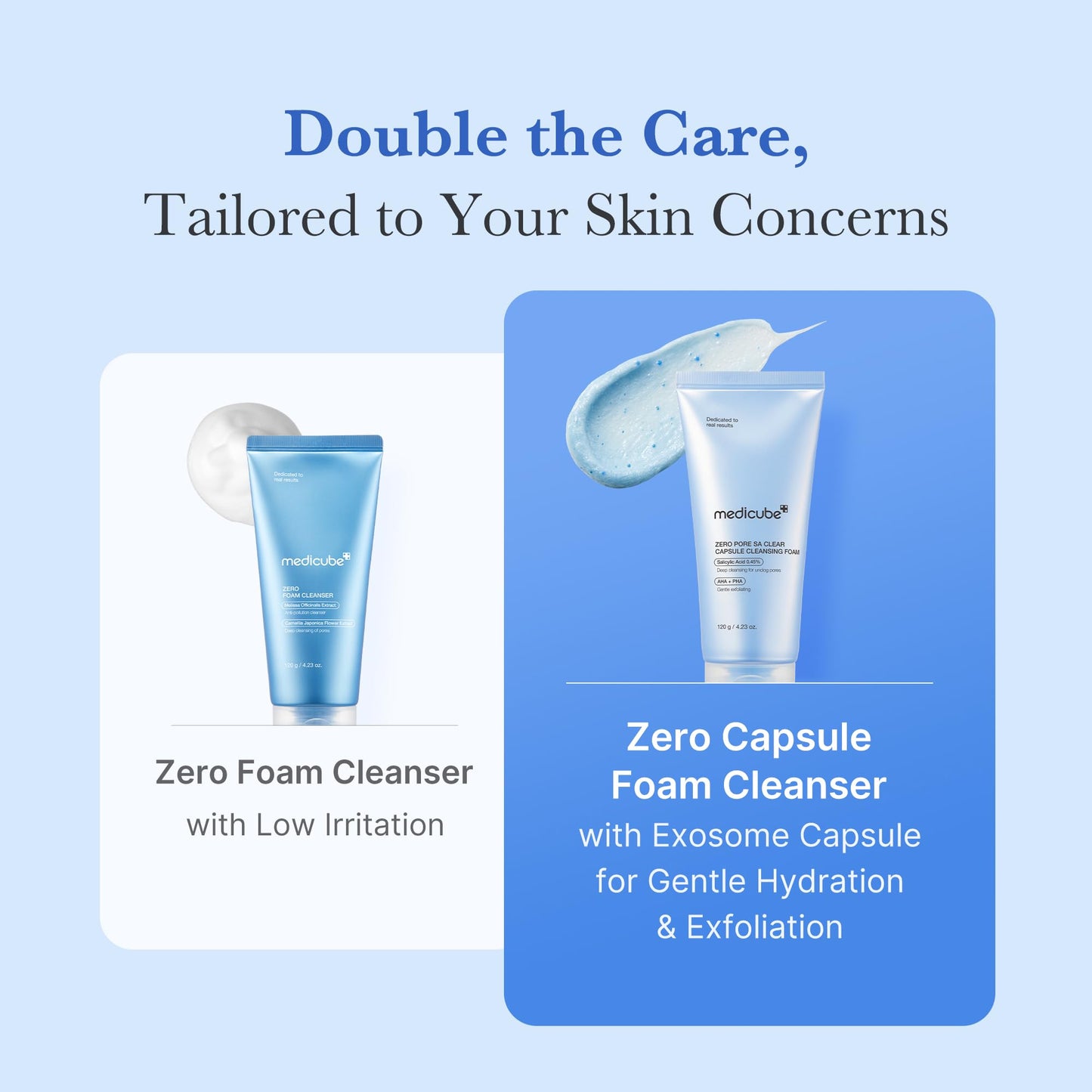 medicube Facial Cleanser Zero Pore Capsule Cleansing Foam | Daily Gentle Cleanser for Skin Texture, Blackhead & Pore Care - Maple Wellness Supplements