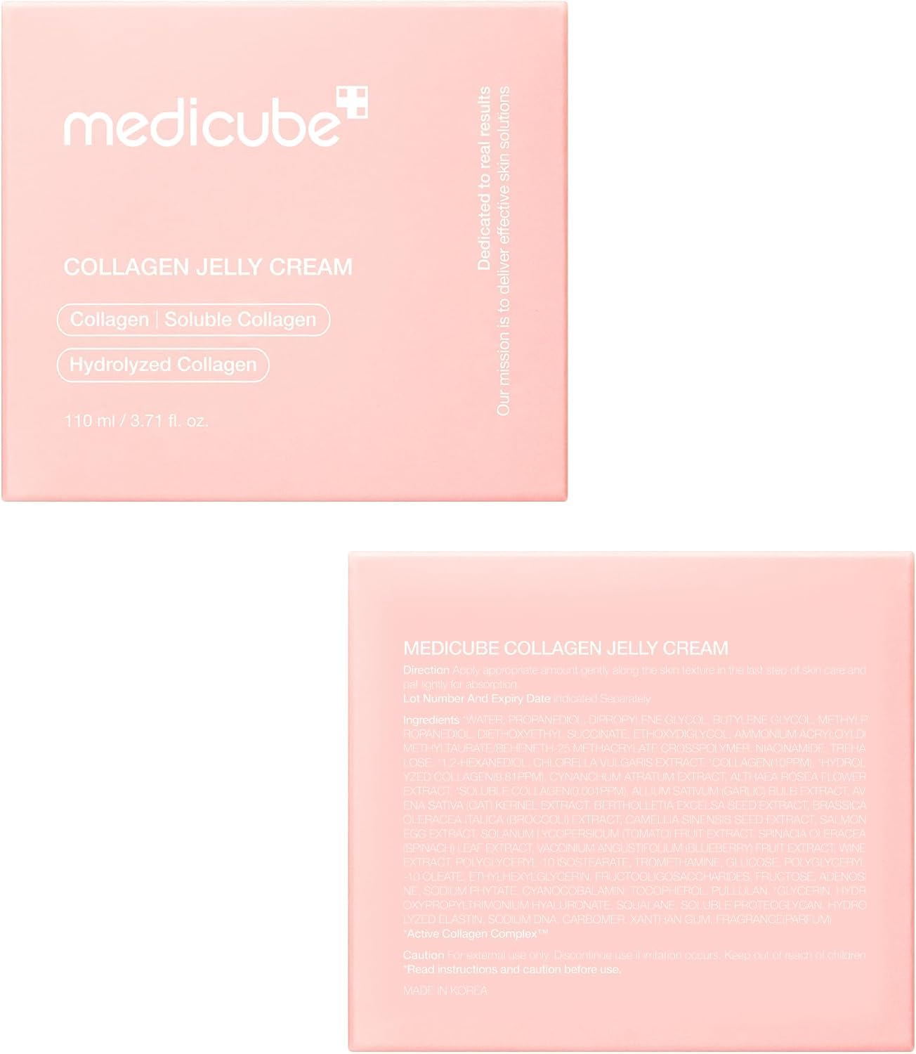 medicube Jelly Cream with Collagen, Niacinamide | Freeze-Dried Hydrolyzed Collagen - Maple Wellness Supplements