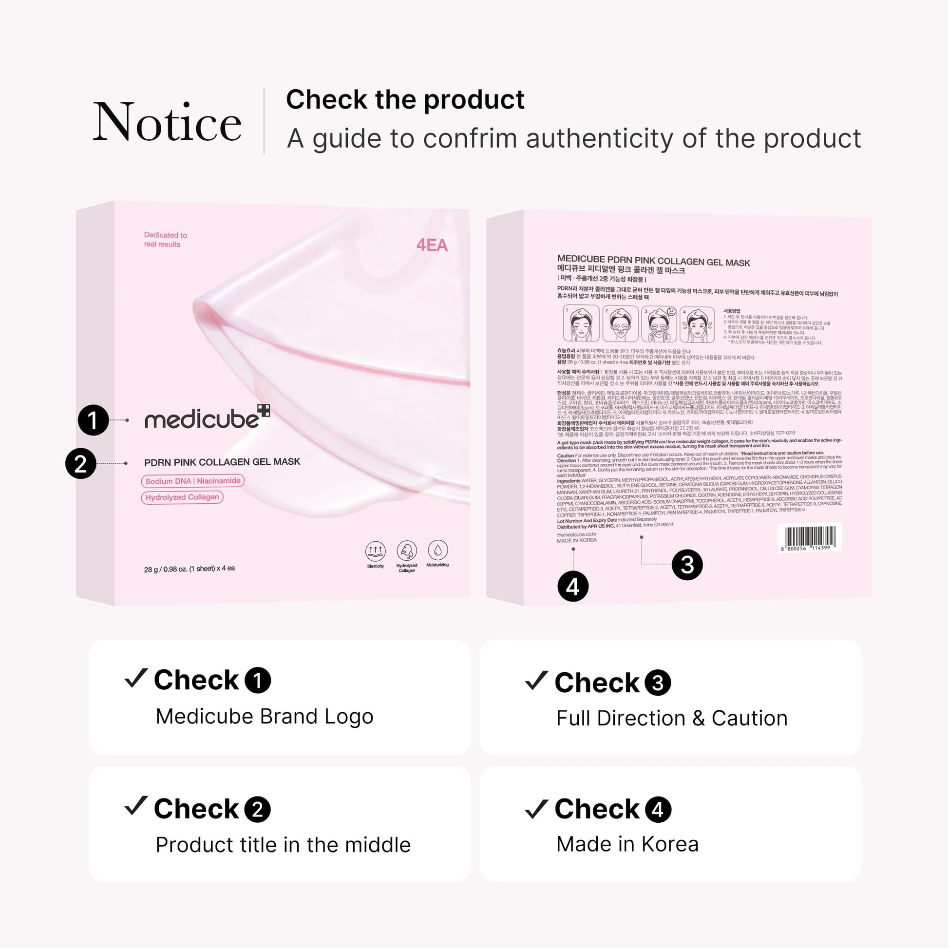 medicube Jelly Gel Mask with Salmon DNA PDRN Pink Collagen | Overnight Face Mask - Maple Wellness Supplements