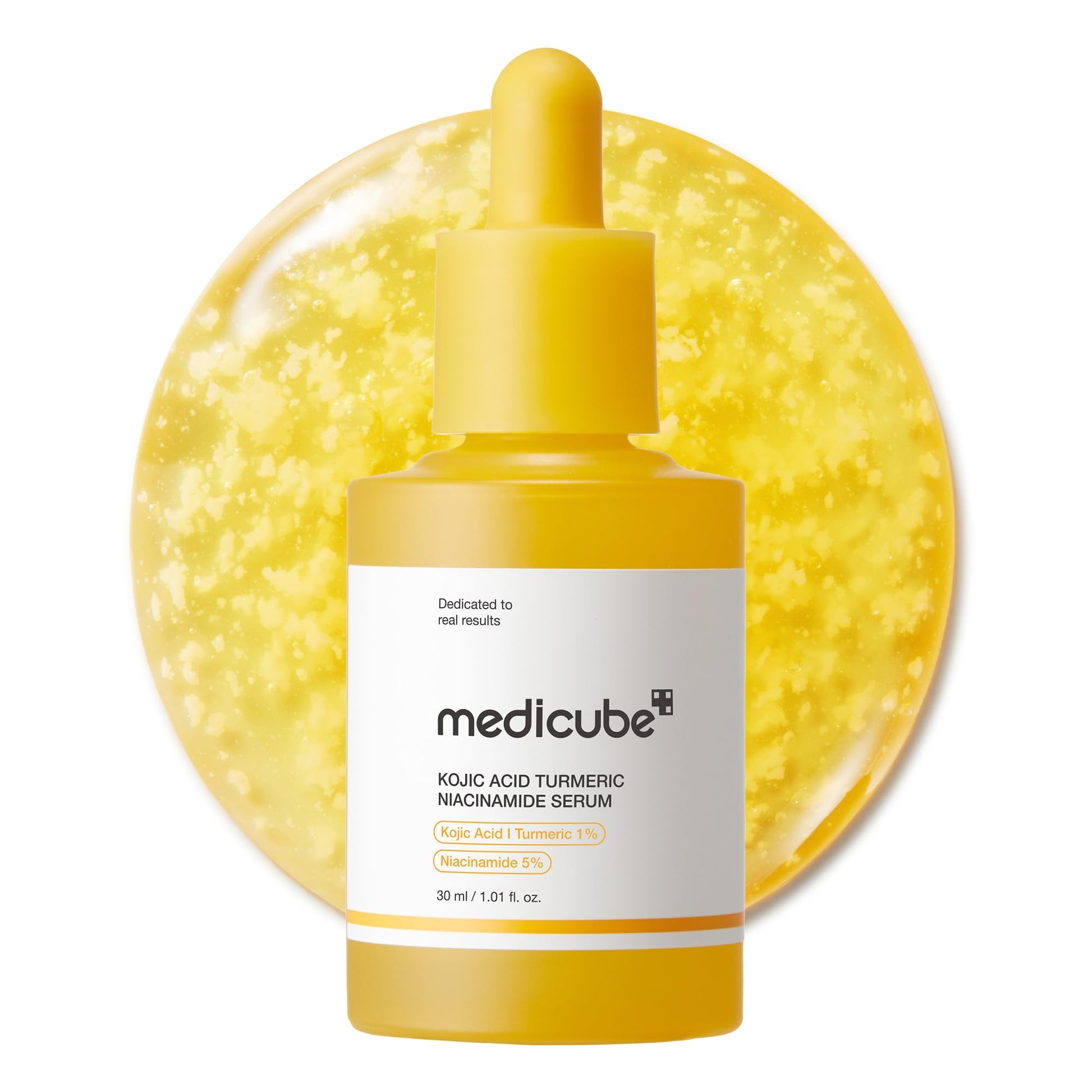medicube Kojic Acid Turmeric Clarifying & Balancing Capsule Serum for Troubled Skin | Soothing & Brightening Facial Serum - Maple Wellness Supplements