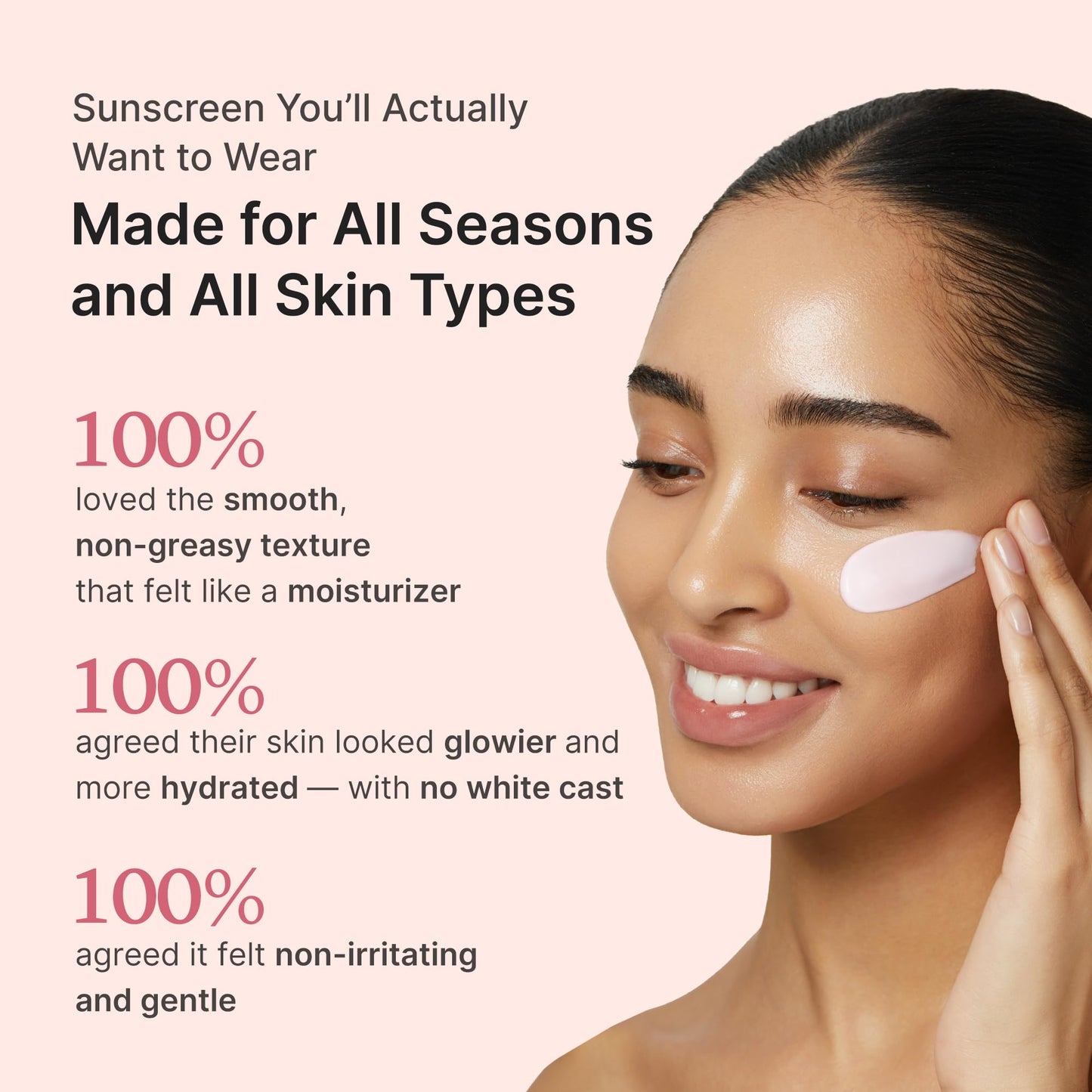 medicube No Cast Just Glow Collagen Sunscreen | SPF 50 Broad Spectrum Face Sunscreen - Maple Wellness Supplements