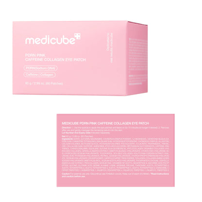 medicube PDRN Caffeine Collagen Eye Patch | Gel Eye Patches for the appearance of Dark Circles, Undereye Bags - Maple Wellness Supplements