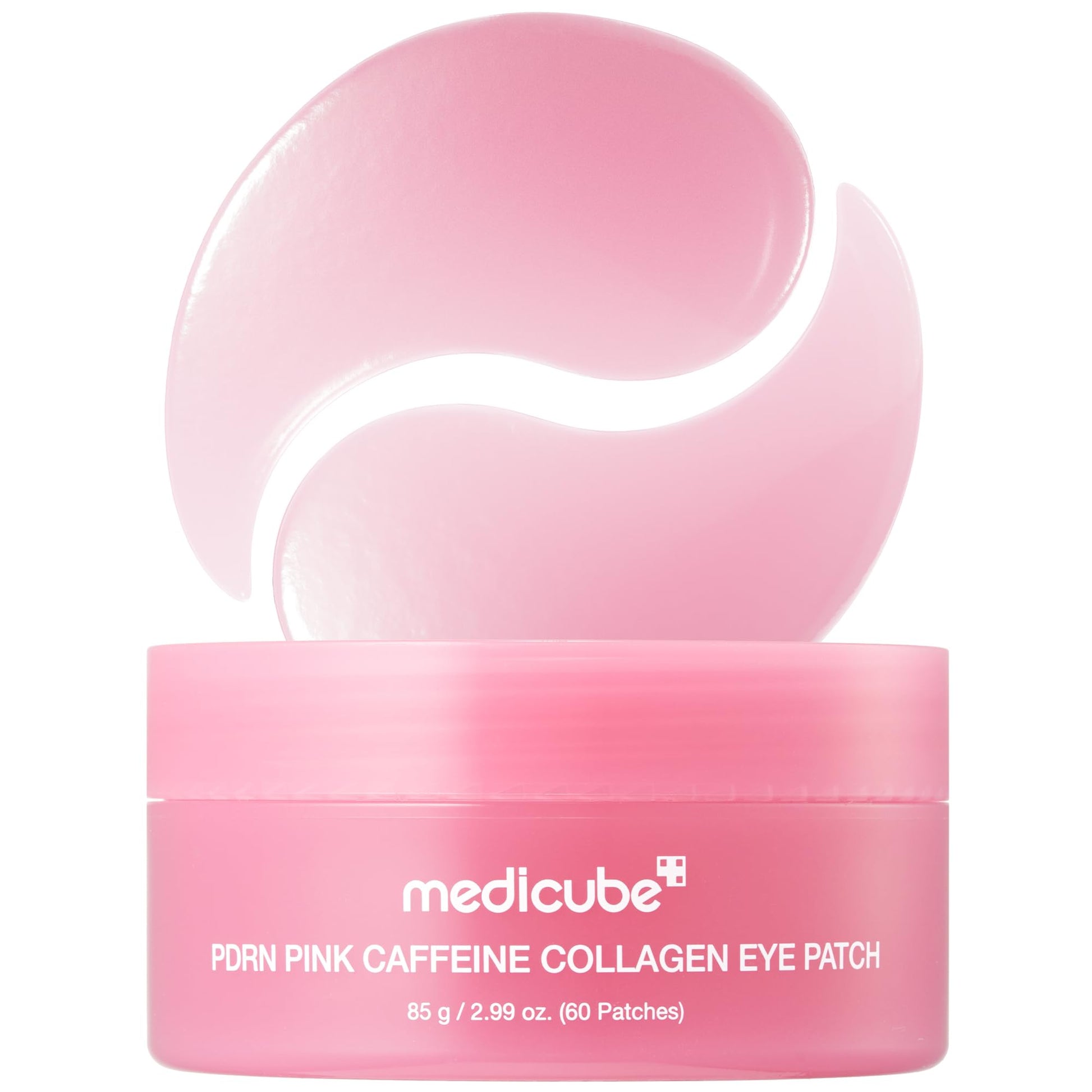medicube PDRN Caffeine Collagen Eye Patch | Gel Eye Patches for the appearance of Dark Circles, Undereye Bags - Maple Wellness Supplements
