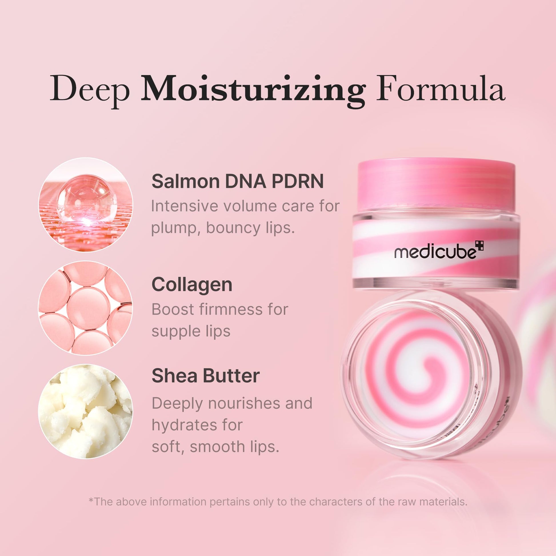 medicube PDRN lip sleeping mask glow balm | Salmon PDRN, Collagen, Shea Butter for Softer Lips - Maple Wellness Supplements