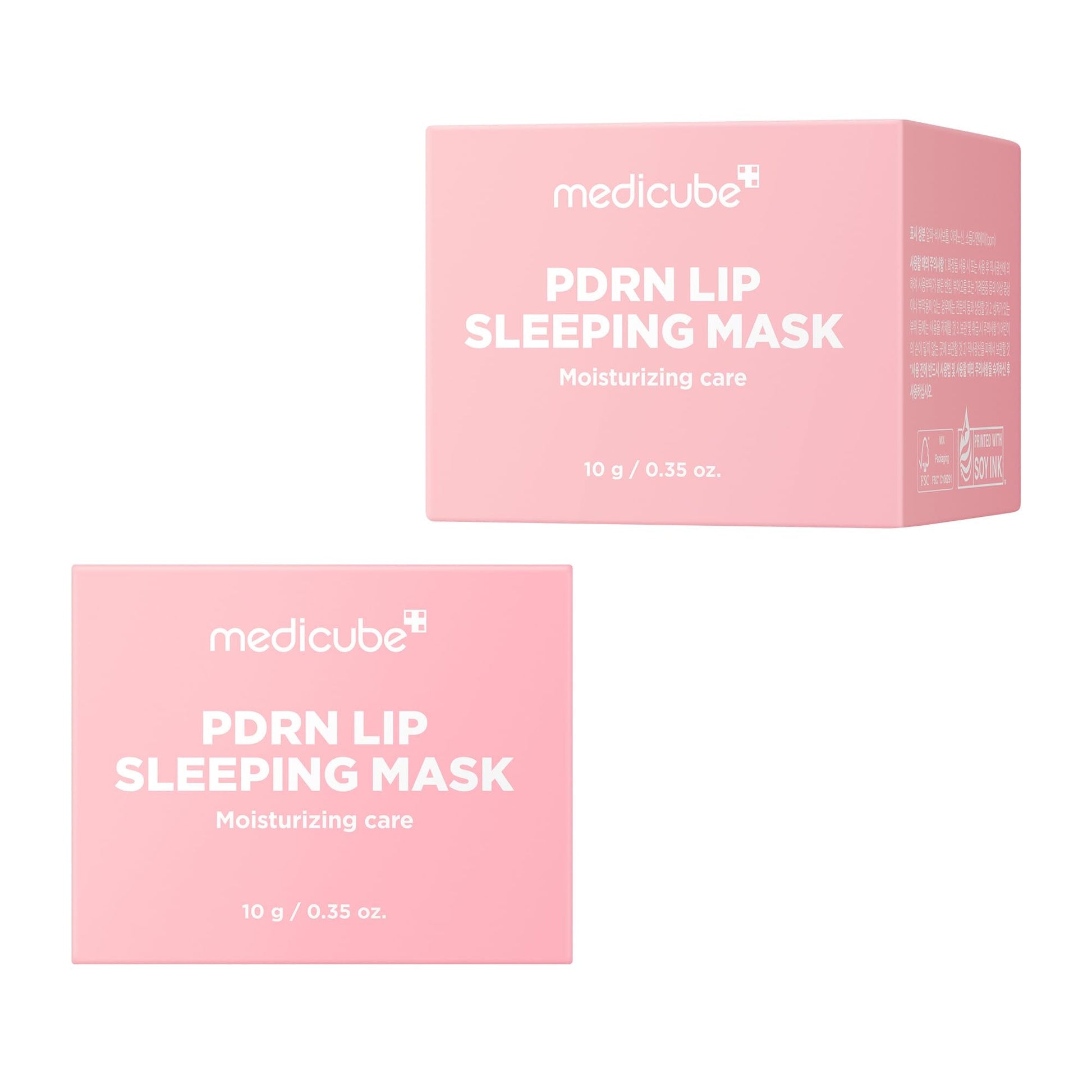 medicube PDRN lip sleeping mask glow balm | Salmon PDRN, Collagen, Shea Butter for Softer Lips - Maple Wellness Supplements