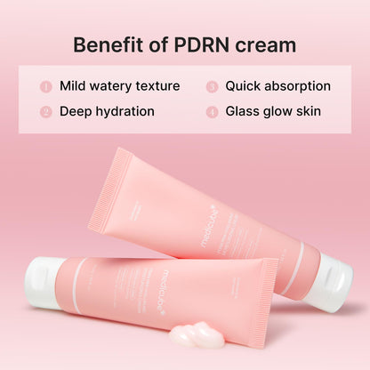 medicube PDRN Pink Hyaluronic Moisturizing Cream | Blemish Recovery, Relief & Hydrating Care | Restores Skin Elasticity & Glow - Maple Wellness Supplements