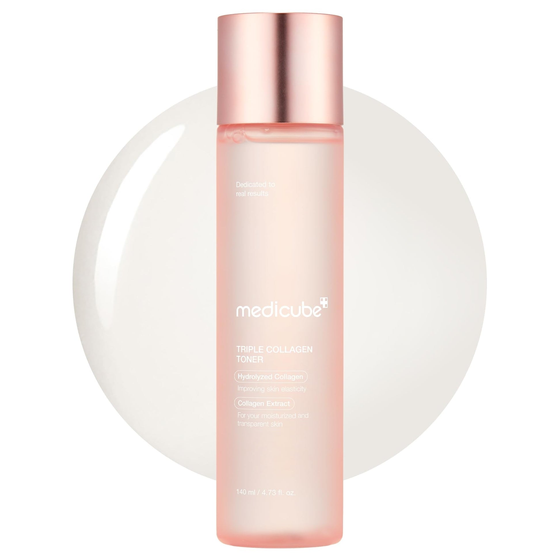 Medicube Triple Collagen Toner - Hydrolyzed, Atelo, & Soluble Collagen for Deep Hydration & Plump Skin - Fast-Absorbing Formula - Maple Wellness Supplements