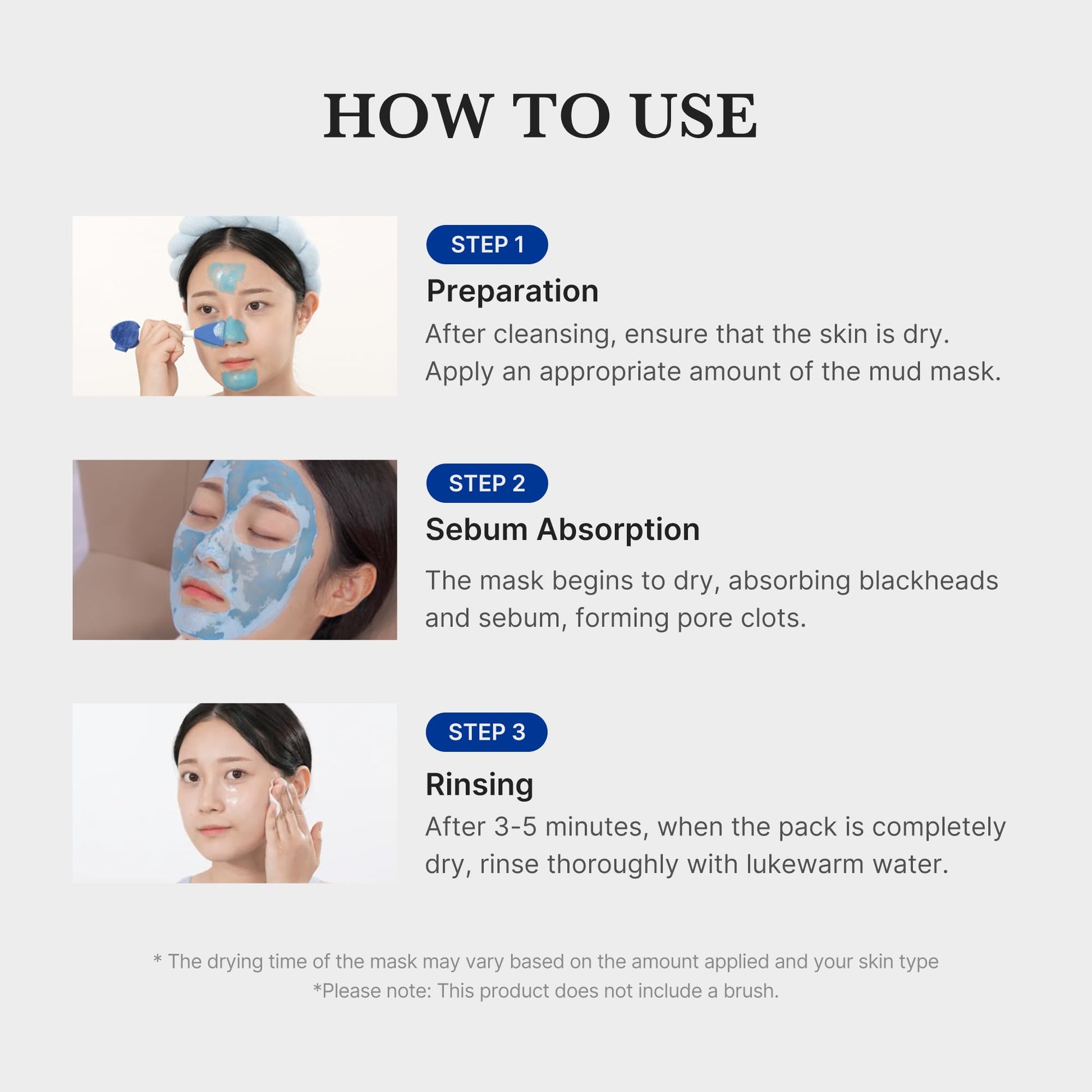 Medicube Zero Pore Blackhead Mud Facial Mask - Skin Cooling & Pore Tightening - 3 Minute Quick Dry Formula with AHA, BHA, PHA - Maple Wellness Supplements