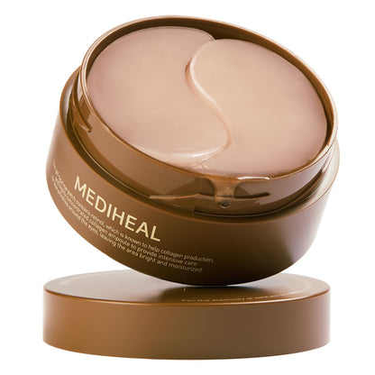 Mediheal Retinol Collagen Under Eye Patches - Korean Hydrogel Eye Pads (60 patches) with 95% Retinol & Collagen - Maple Wellness Supplements