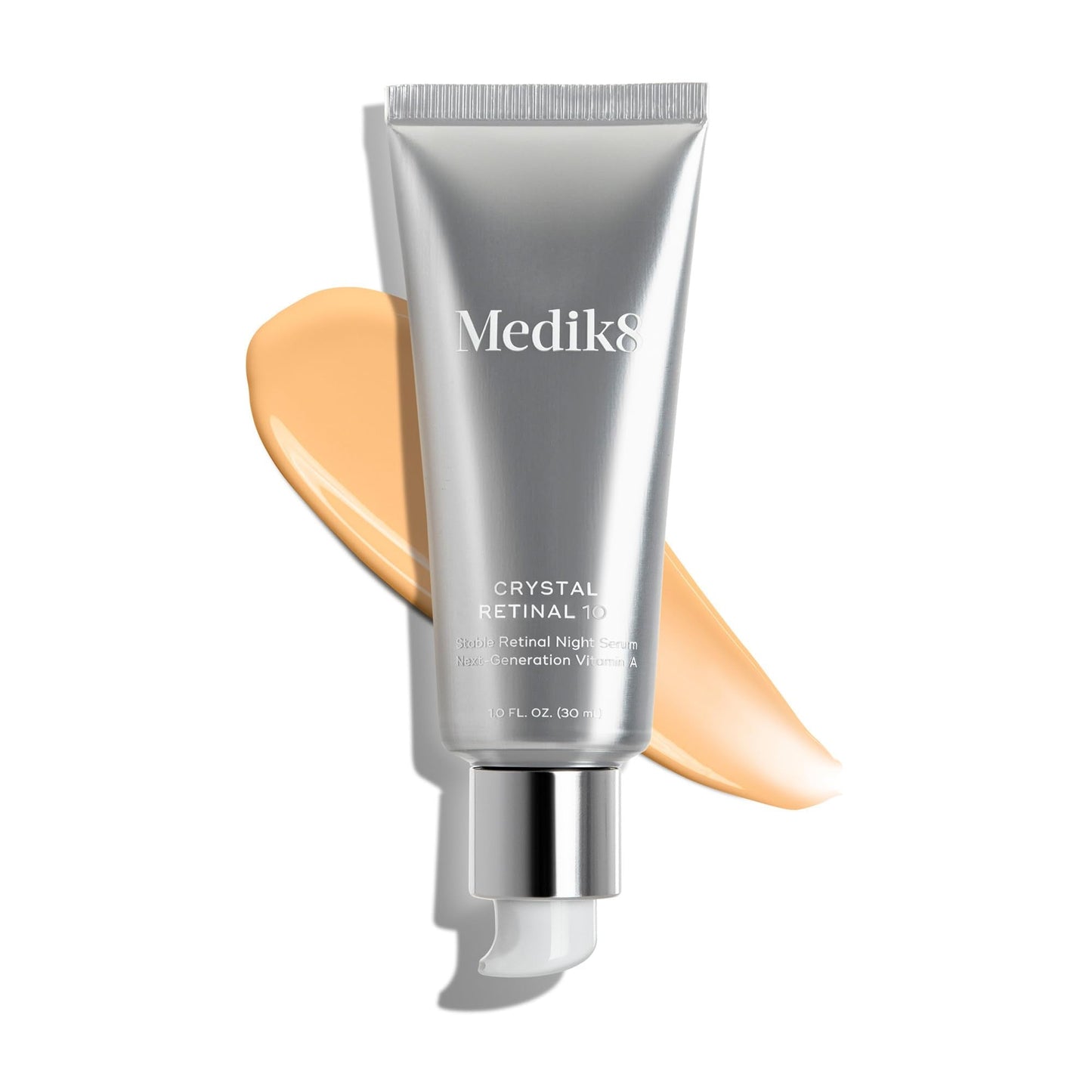 Medik8 Crystal Retinal 10 - Firming, Advanced Skin Retinaldehyde Face Serum - Night Serum with Hyaluronic Acid and Vitamin E - Gluten Free - 1 oz - Maple Wellness Supplements