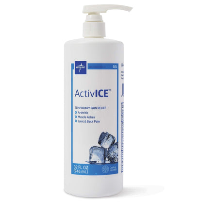 Medline ActivICE Topical Pain Reliever 32 oz - Maple Wellness Supplements