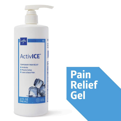 Medline ActivICE Topical Pain Reliever 32 oz - Maple Wellness Supplements