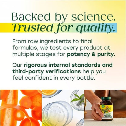 MegaFood One Daily Iron Free Multivitamin - Multivitamin for Women and Men - with Real Food - Immune Support Supplement - Bone Health - Energy Metabolism - Vegetarian; Non-GMO; No Iron - 60 Tablets - Maple Wellness Supplements