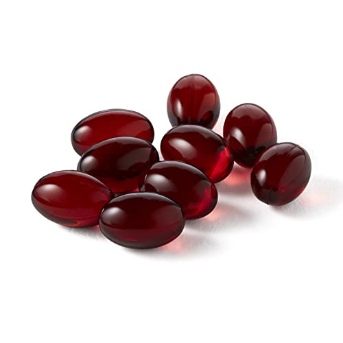 Megared Omega-3 Fish Oil + High Absorption Krill Oil 500mg Softgels, MegaRed Advanced 4in1 (80 count in a bottle) Concentrated Omega-3 Fish - Maple Wellness Supplements