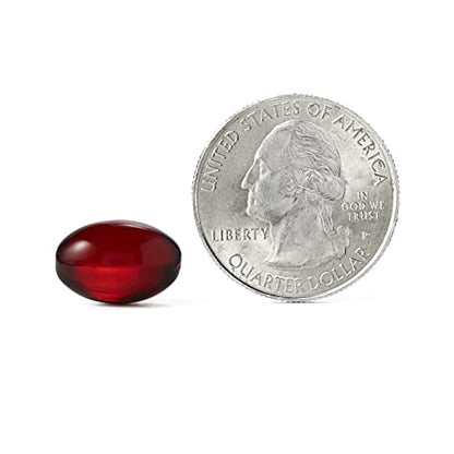 Megared Omega-3 Fish Oil + High Absorption Krill Oil 500mg Softgels, MegaRed Advanced 4in1 (80 count in a bottle) Concentrated Omega-3 Fish - Maple Wellness Supplements